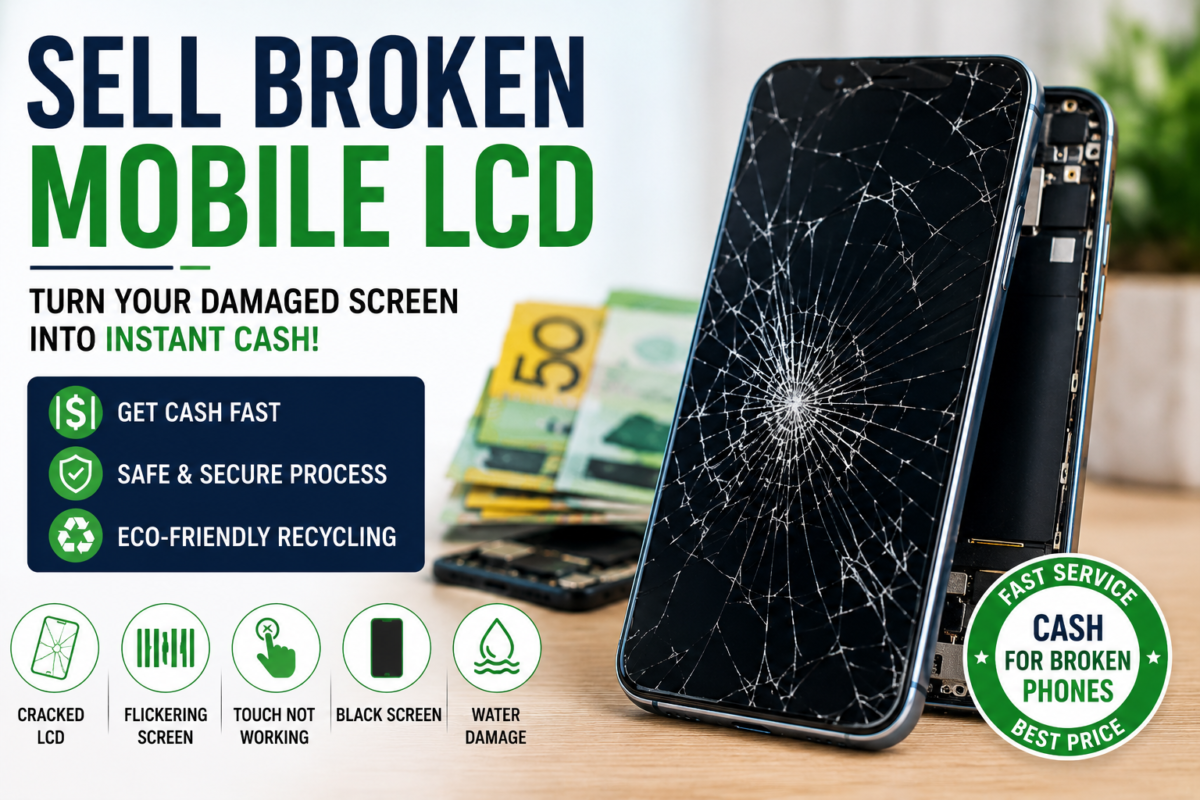 Sell Broken Mobile LCD