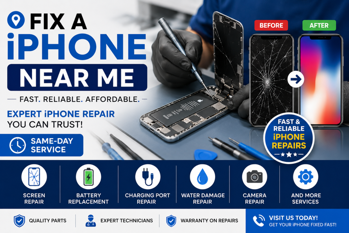 fix a iphone near me